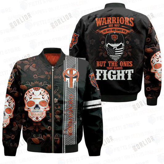 Chicago Bears - National Football League AOP Bomber Jacket STM V1