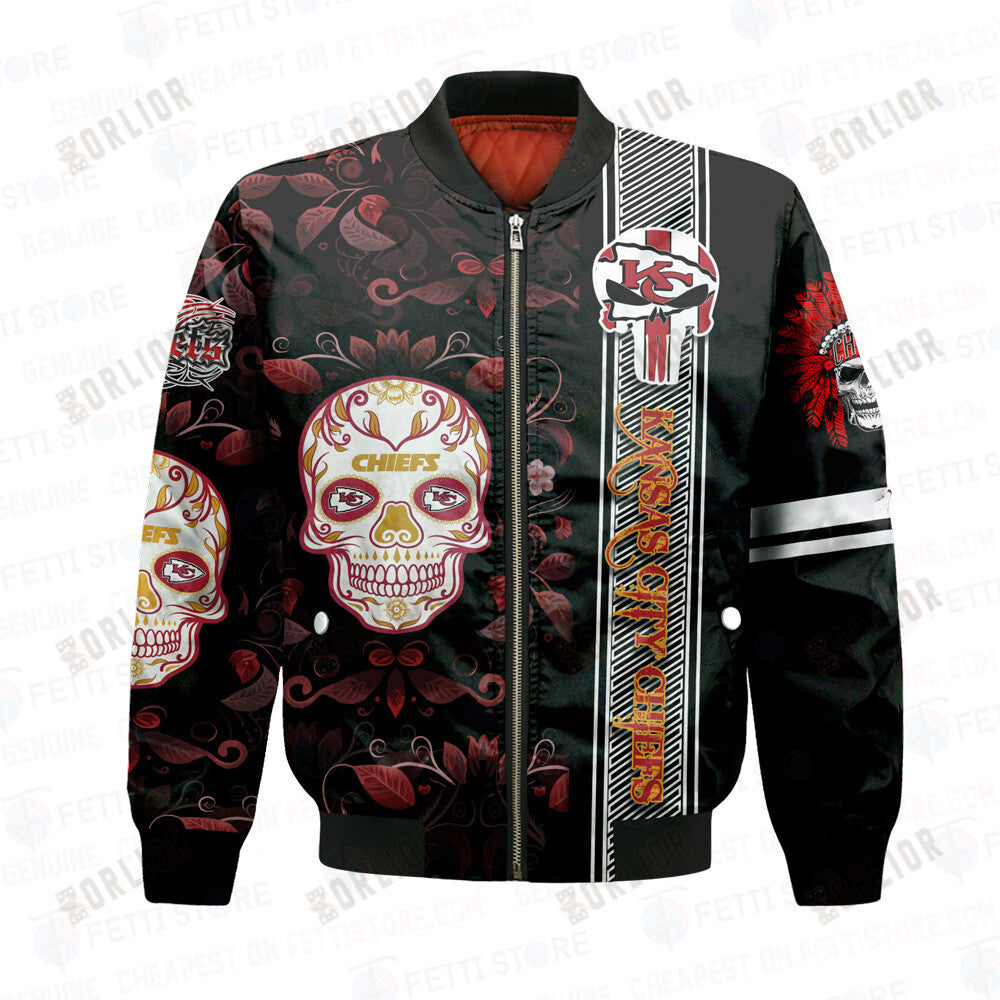 Kansas City Chiefs - National Football League AOP Bomber Jacket STM V1