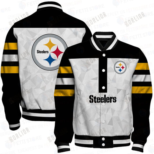 Pittsburgh Steelers  2023 Starter Thursday Night Gridiron Raglan Unisex Varsity Jacket V6