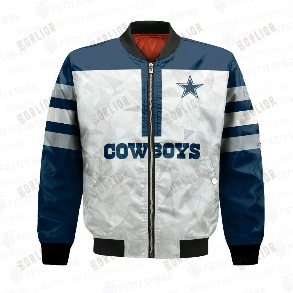 Dallas Cowboys NFL 2023 Starter Thursday Night Gridiron Raglan Unisex Bomber Jacket V6