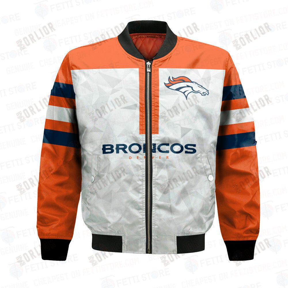 Denver Broncos NFL 2023 Starter Thursday Night Gridiron Raglan Unisex Bomber Jacket V6