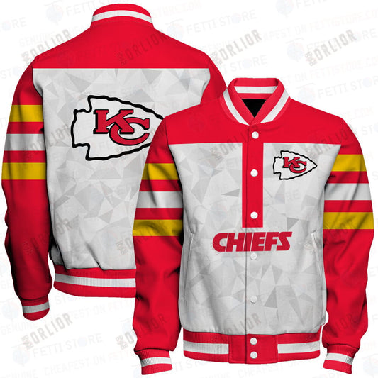 Kansas City Chiefs  2023 Starter Thursday Night Gridiron Raglan Unisex Varsity Jacket V6