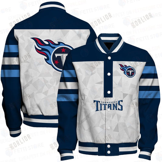 Tennessee Titans  2023 Starter Thursday Night Gridiron Raglan Unisex Varsity Jacket V6