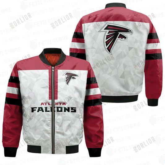 Atlanta Falcons NFL 2023 Starter Thursday Night Gridiron Raglan Unisex Bomber Jacket V6