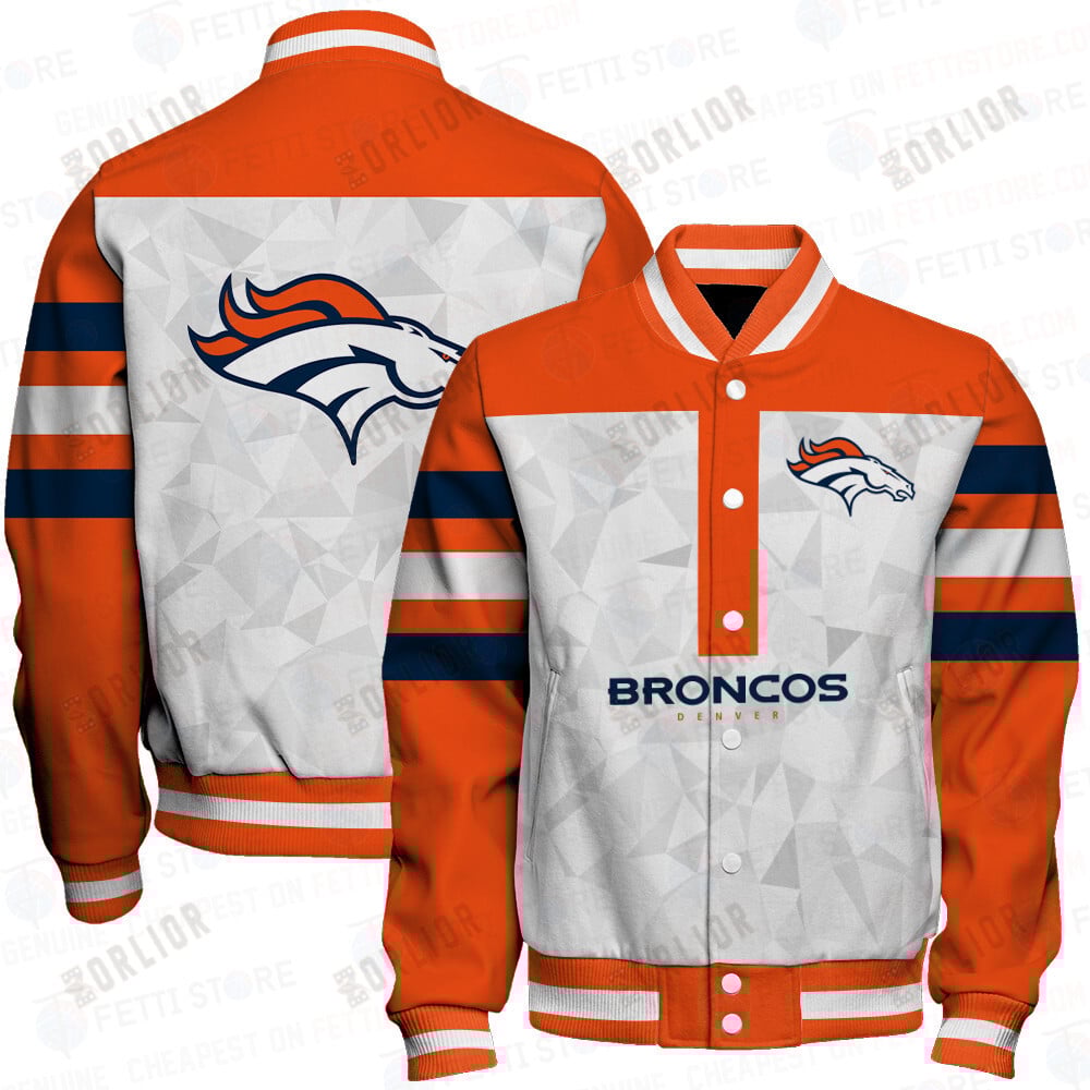 Denver Broncos  2023 Starter Thursday Night Gridiron Raglan Unisex Varsity Jacket V6