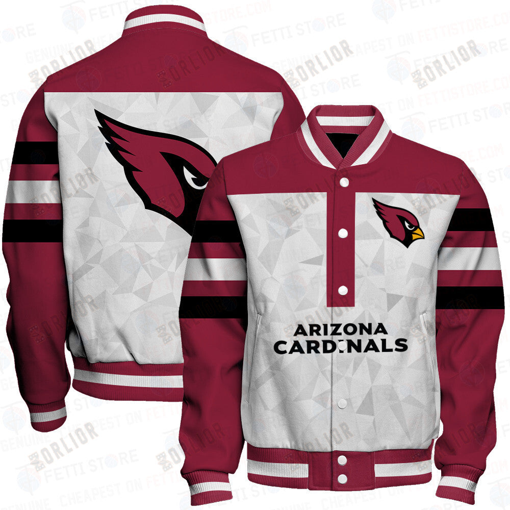 Arizona Cardinals  2023 Starter Thursday Night Gridiron Raglan Unisex Varsity Jacket V6