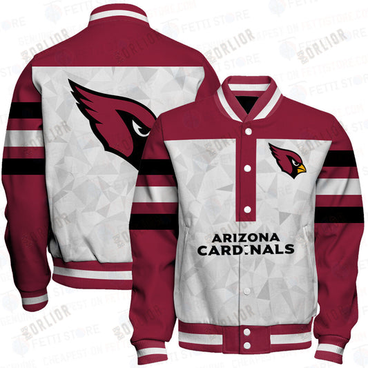 Arizona Cardinals  2023 Starter Thursday Night Gridiron Raglan Unisex Varsity Jacket V6