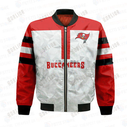 Tampa Bay Buccaneers NFL 2023 Starter Thursday Night Gridiron Raglan Unisex Bomber Jacket V6