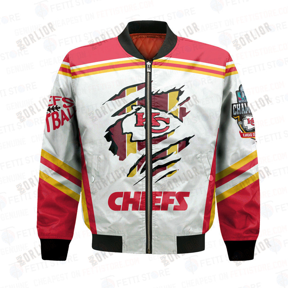 Kansas City Chiefs National Football League Unisex Bomber Jacket STM V1