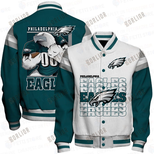 Philadelphia Eagles  2024 Varsity Jacket STM V4