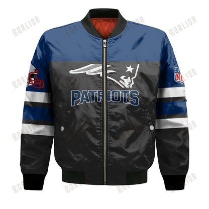 New England Patriots Logo NFL 2024 Unisex Bomber Jacket V8