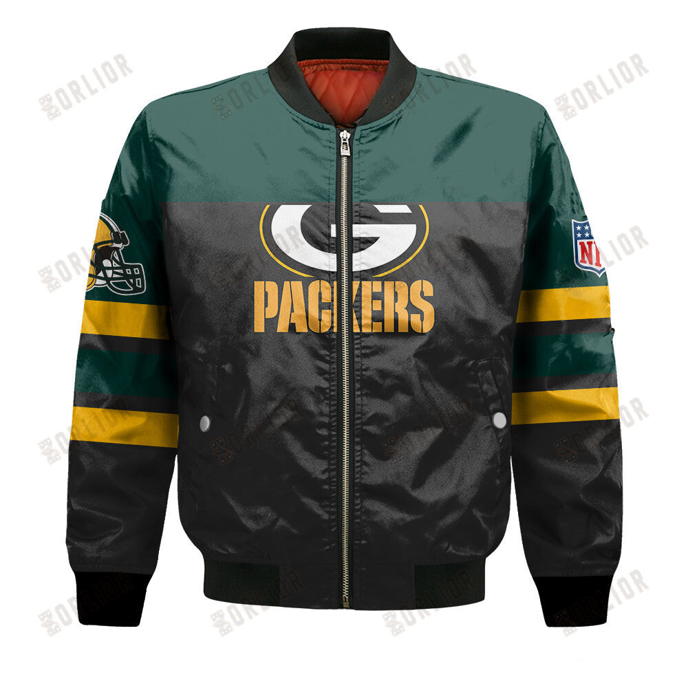Green Bay Packers Logo NFL 2024 Unisex Bomber Jacket V8