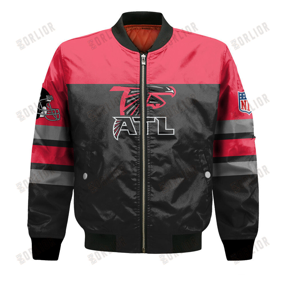 Atlanta Falcons Logo NFL 2024 Unisex Bomber Jacket V8