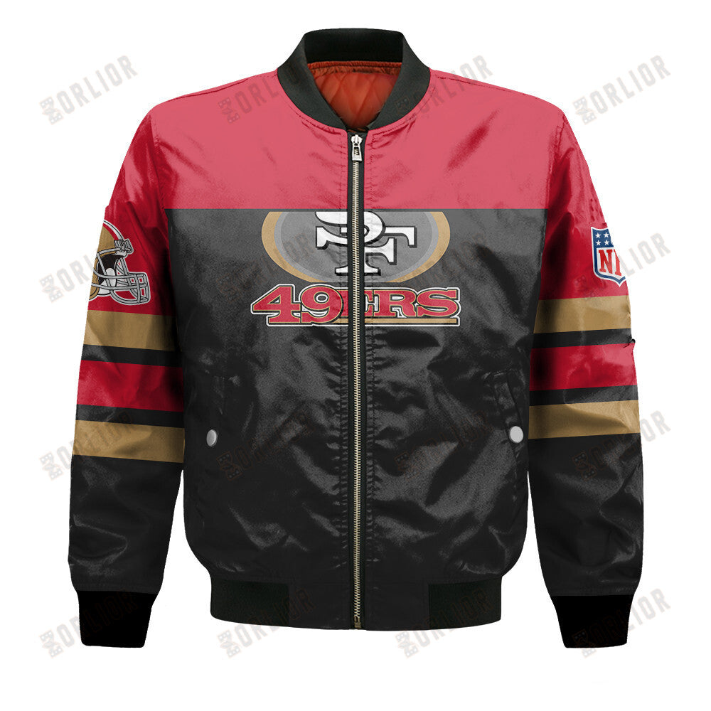 San Francisco 49ers Logo NFL 2024 Unisex Bomber Jacket V8