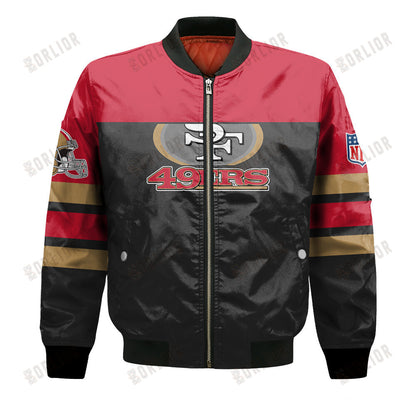 San Francisco 49ers Logo NFL 2024 Unisex Bomber Jacket V8