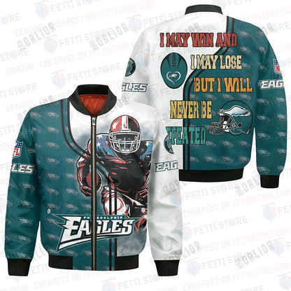 Philadelphia Eagles National Football League Bomber Jacket STM V4