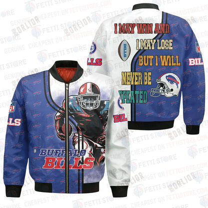 Buffalo Bills National Football League Bomber Jacket STM V4