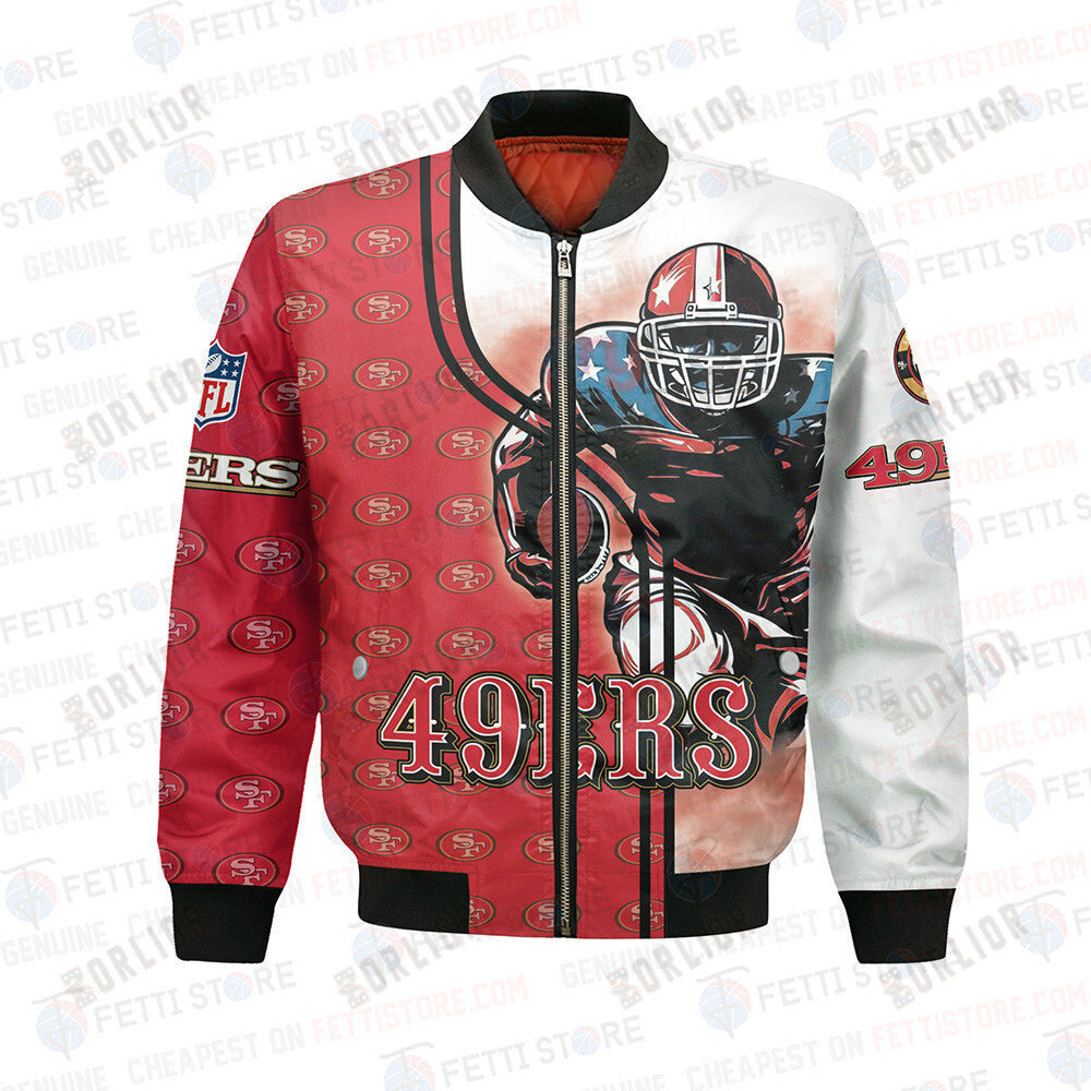 San Francisco 49ers National Football League Bomber Jacket STM V4