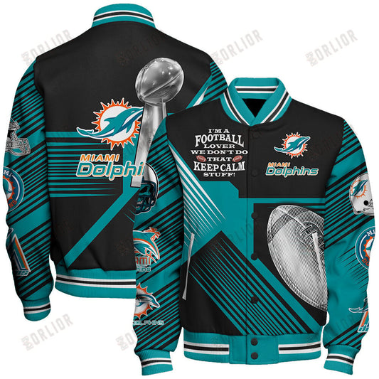 Miami Dolphins National Football League Varsity Jacket STM V2
