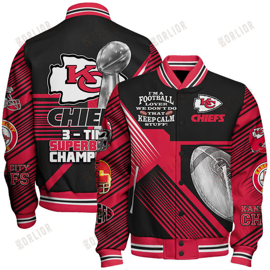 Kansas City Chiefs National Football League Varsity Jacket STM V2
