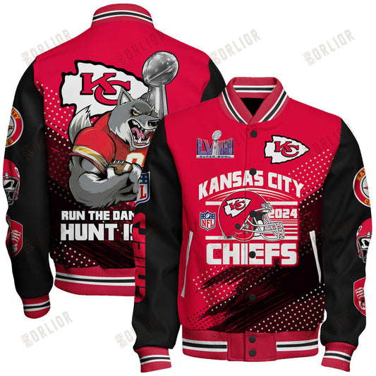 Kansas City Chiefs National Football League Varsity Jacket STM V3