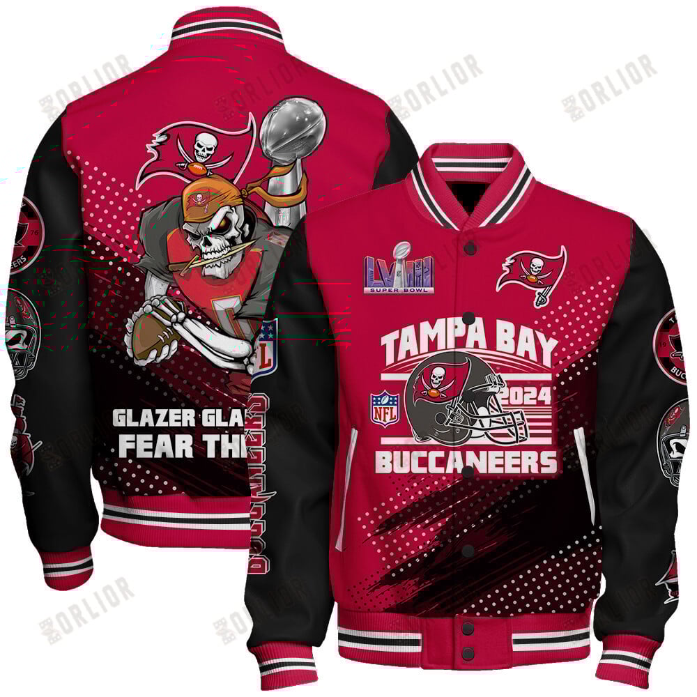 Tampa Bay Buccaneers National Football League Varsity Jacket STM V3