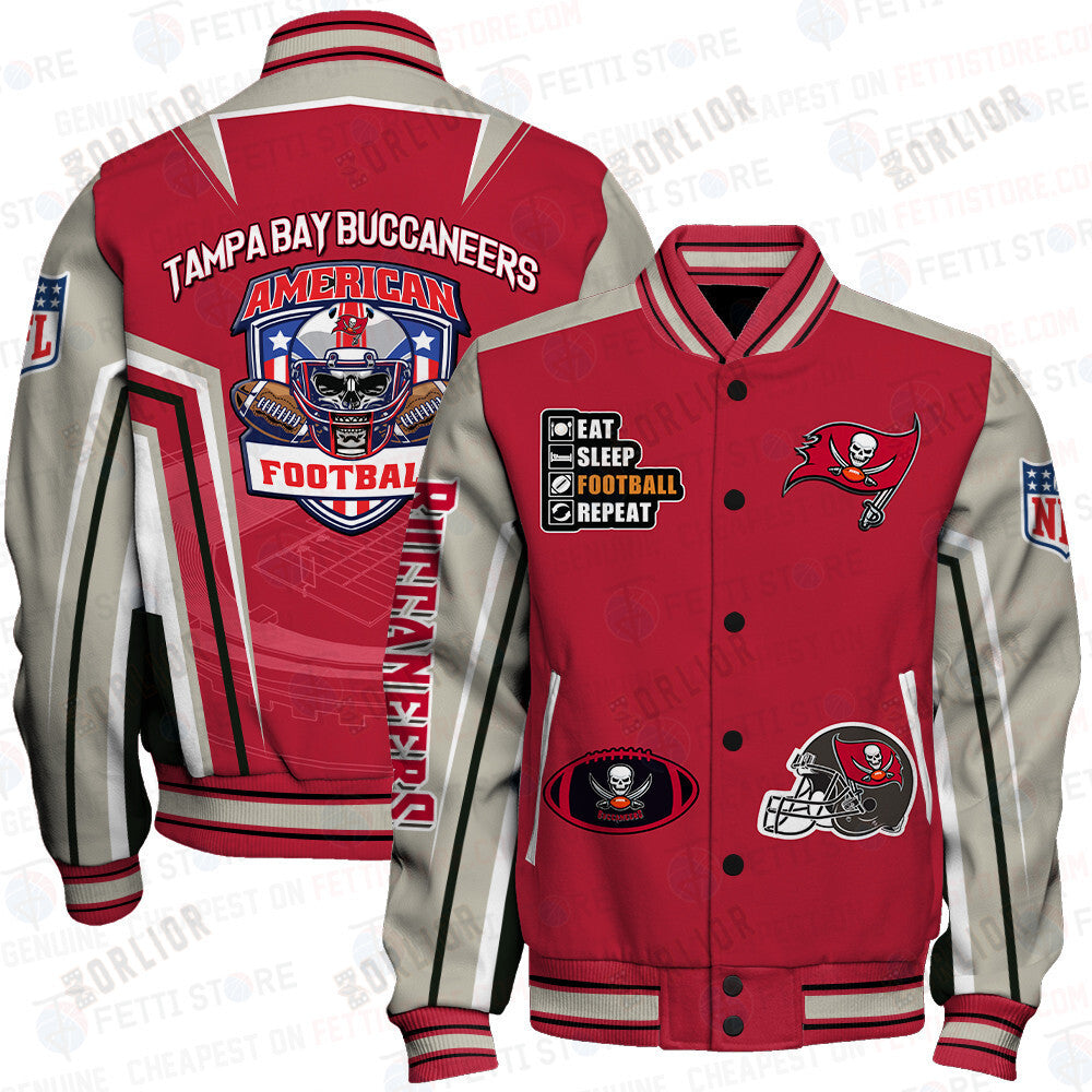 Tampa Bay Buccaneers National Football League Varsity Jacket STM V4