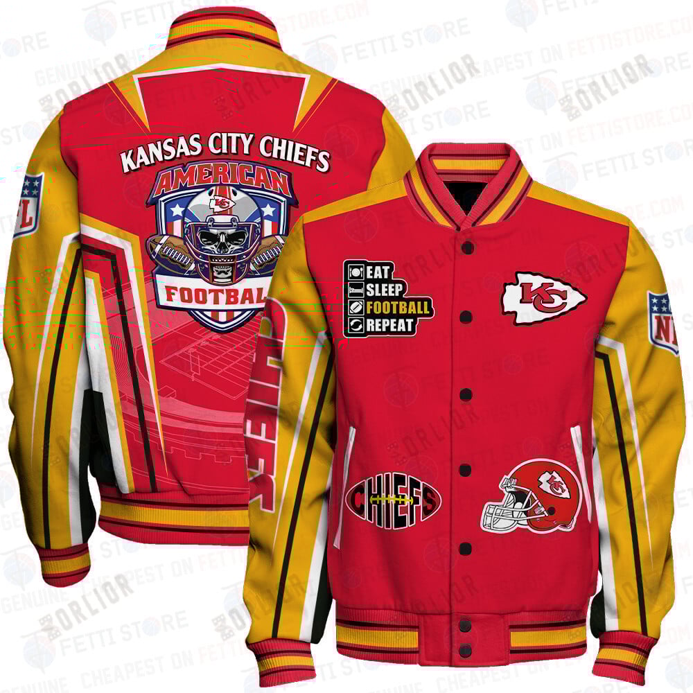 Kansas City Chiefs National Football League Varsity Jacket STM V4