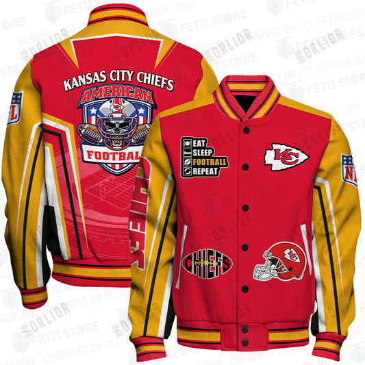 Kansas City Chiefs National Football League Varsity Jacket STM V4