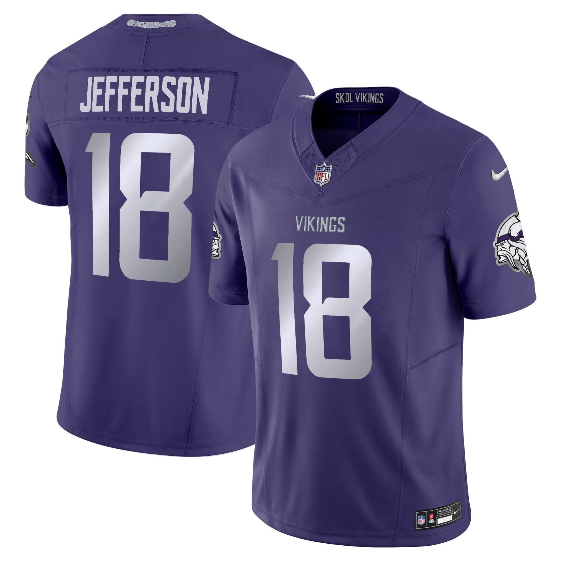 Men's Minnesota Vikings 2024 Winter Warrior Vapor Limited Jersey - All Stitched