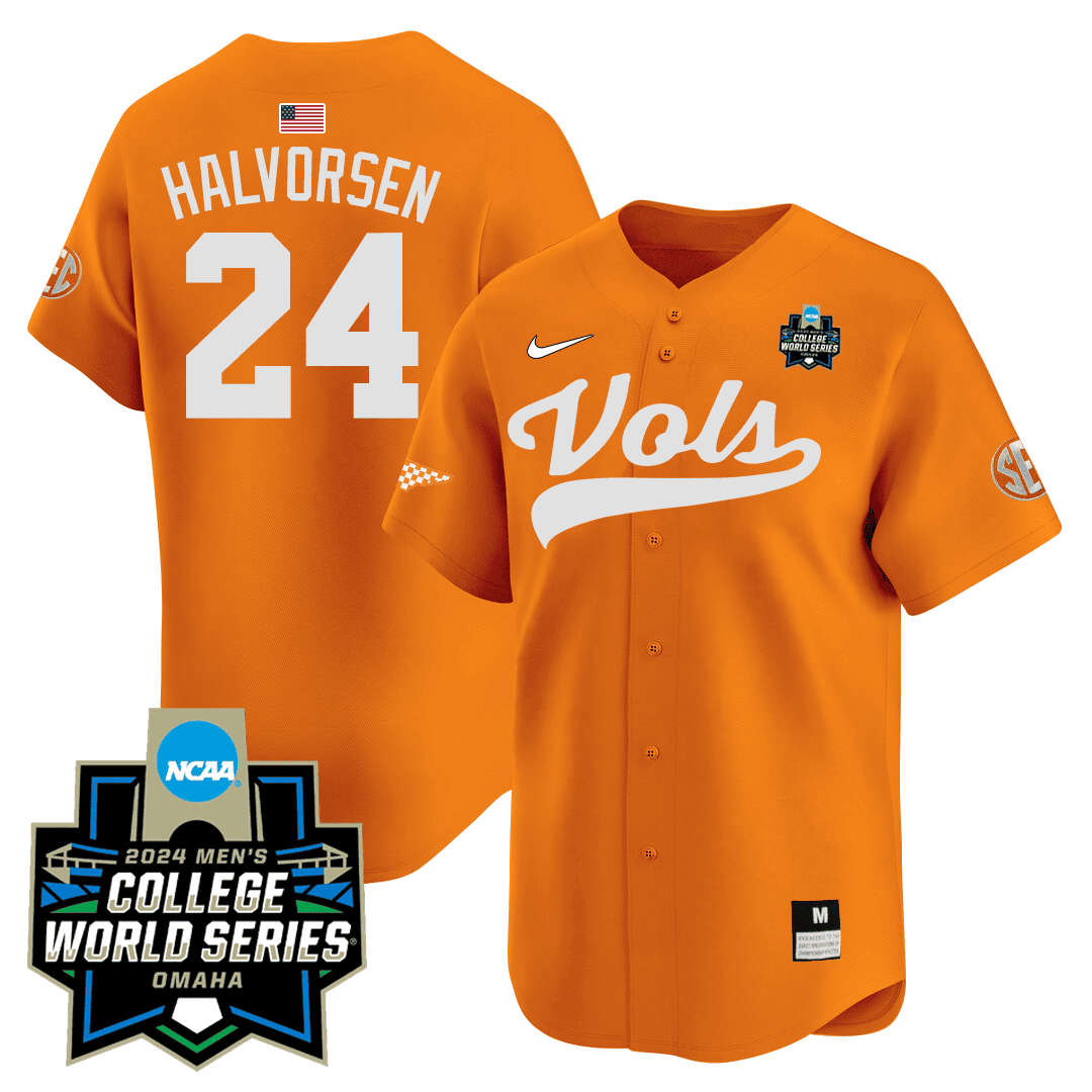 Tennessee 23/24 Jersey - 2024 College World Series Patch