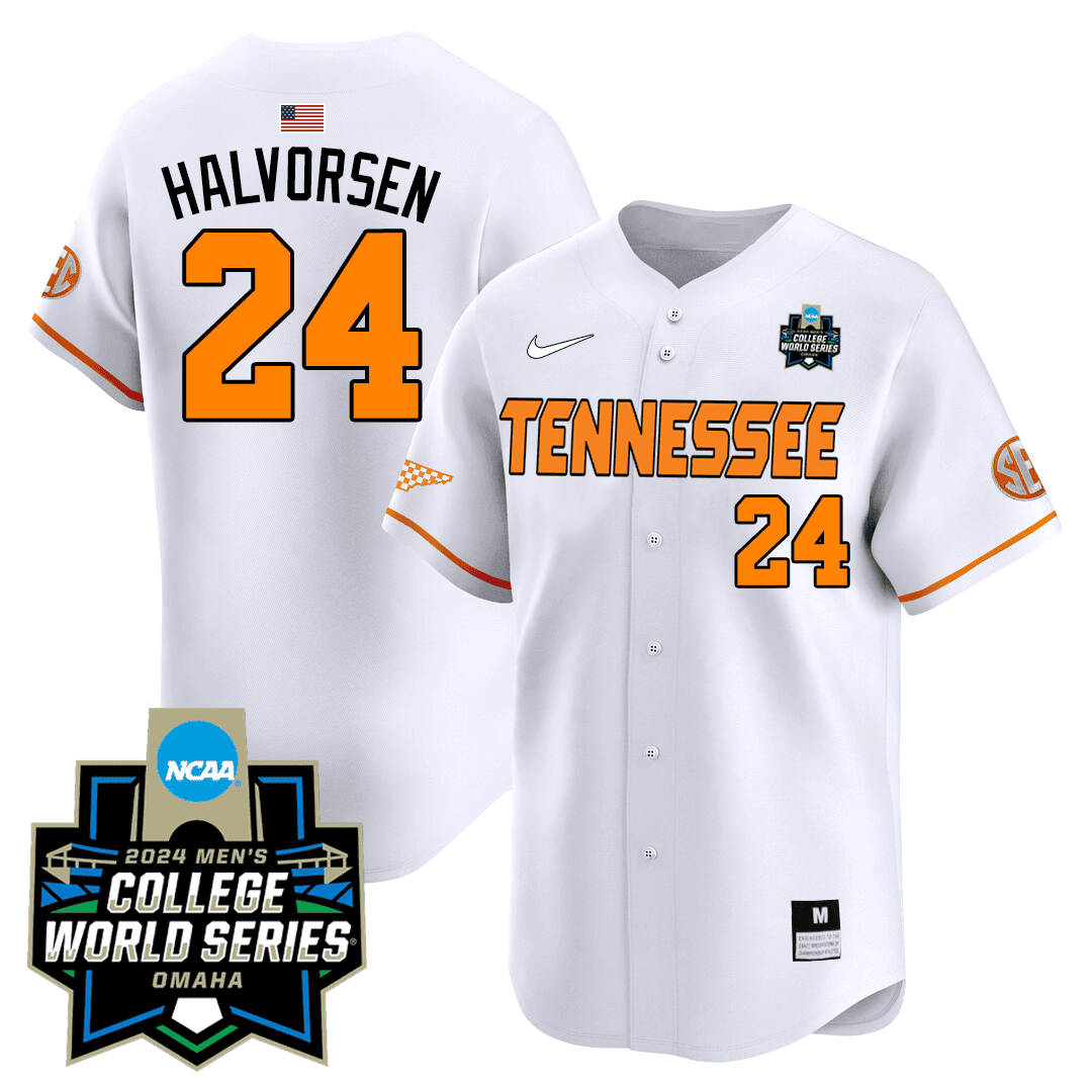 Tennessee 23/24 Jersey - 2024 College World Series Patch