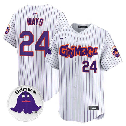 Men's Mets Grimace Vapor Premier Limited Jersey V2 - All Stitched
