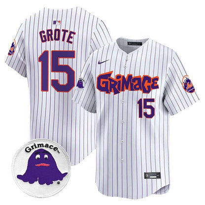 Men's Mets Grimace Vapor Premier Limited Jersey V2 - All Stitched