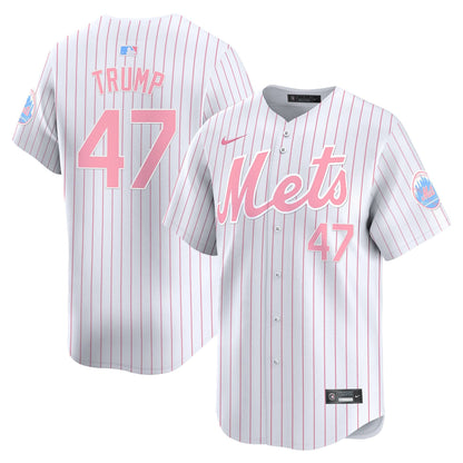 Men's Mets Bubblegum Pink Vapor Premier Limited Jersey - All Stitched