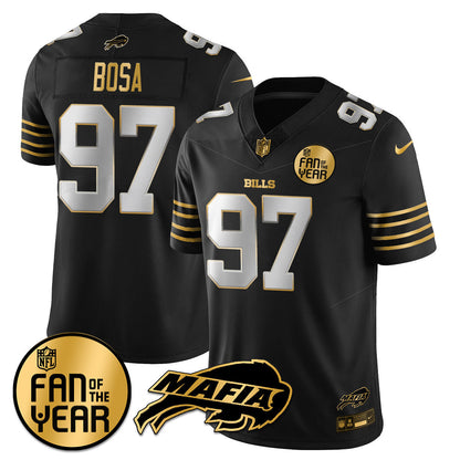 Men's Buffalo Bills "Fan Of The Year" Jersey - All Stitched