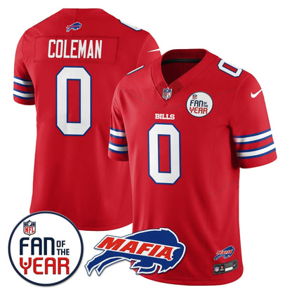 Men's Buffalo Bills "Fan Of The Year" Jersey - All Stitched