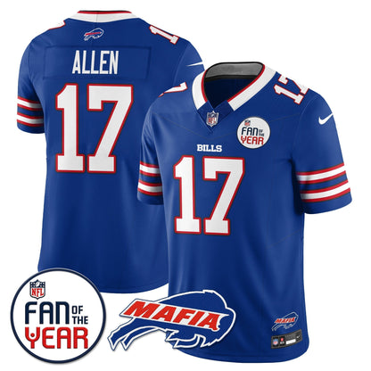 Men's Buffalo Bills "Fan Of The Year" Jersey - All Stitched