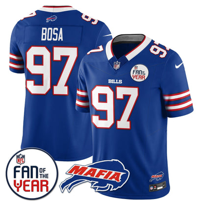 Men's Buffalo Bills "Fan Of The Year" Jersey - All Stitched