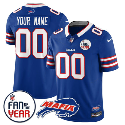 Men's Buffalo Bills "Fan Of The Year" Jersey - All Stitched