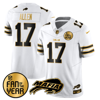 Men's Buffalo Bills "Fan Of The Year" Jersey - All Stitched