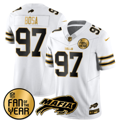 Men's Buffalo Bills "Fan Of The Year" Jersey - All Stitched