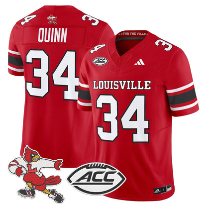Louisville Cardinals '1980s Throwback' Vapor Limited Jersey - All Stitched