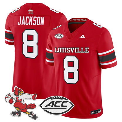 Louisville Cardinals '1980s Throwback' Vapor Limited Jersey - All Stitched