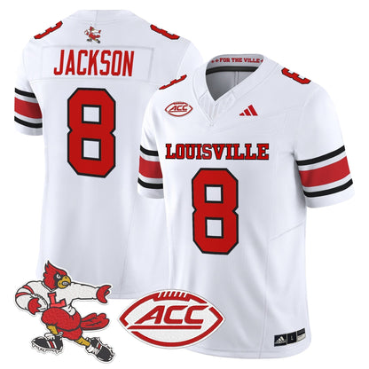 Men's Louisville Cardinals '1980s Throwback' Vapor Limited Jersey - All Stitched