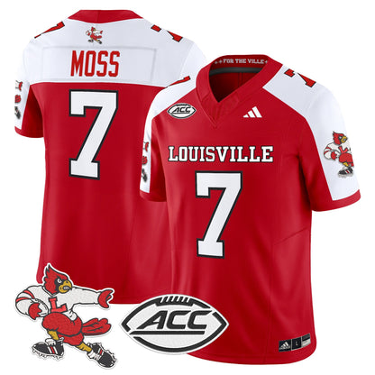 Men's Louisville Cardinals '1980s Throwback' Vapor Limited Jersey - All Stitched