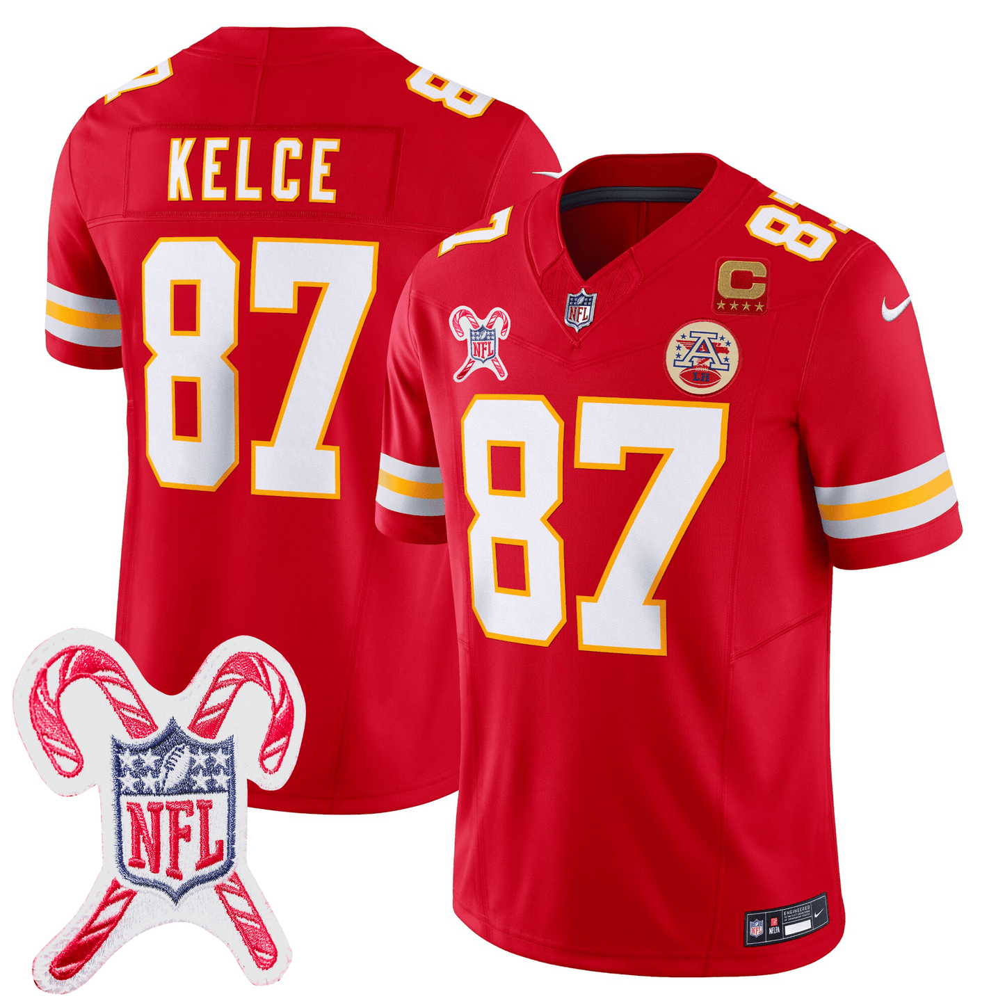 Kansas City Chiefs Limited Jersey - Christmas Patch