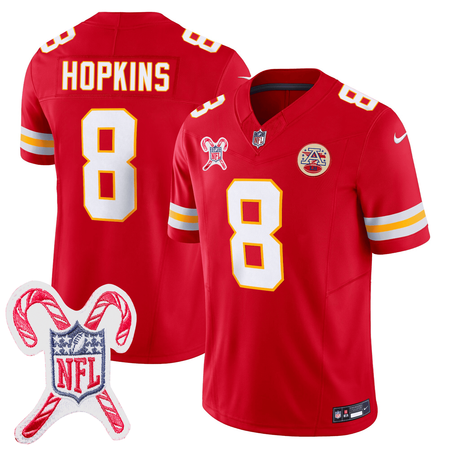 Kansas City Chiefs Limited Jersey - Christmas Patch