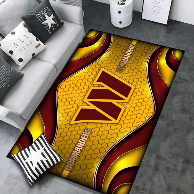 Washington Commanders Rug DMHF4095