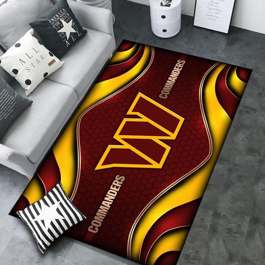 Washington Commanders Rug DMHF4095